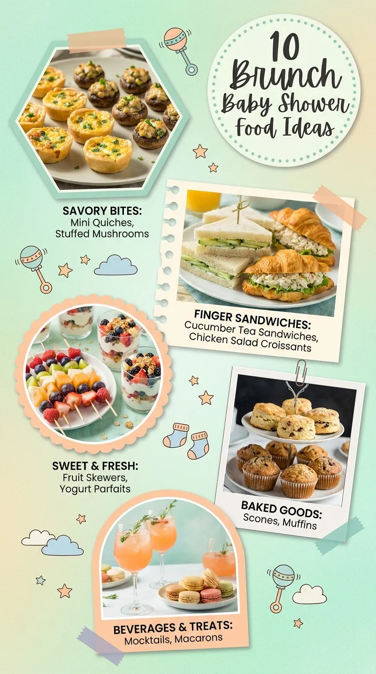 10 Brunch Baby Shower Food Ideas