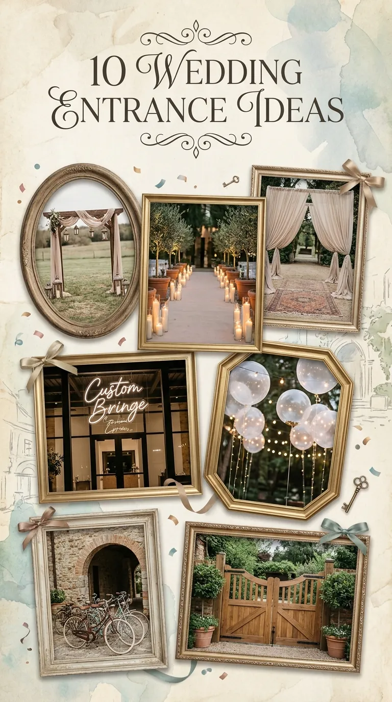 10 Wedding Entrance Ideas