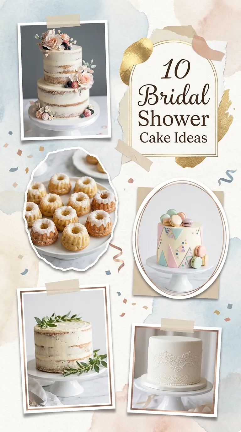 10 Bridal Shower Cake Ideas