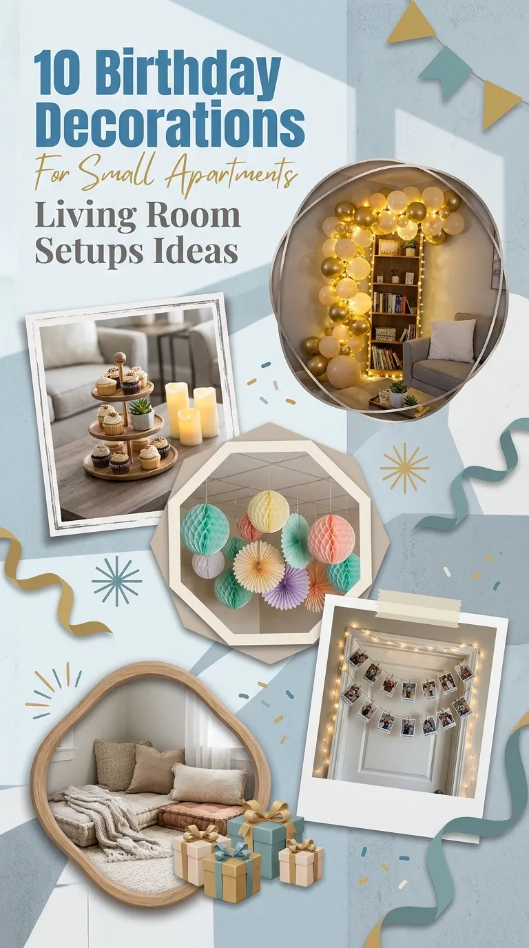 10 Birthday Decorations For Small Apartments Living Room Setups Ideas